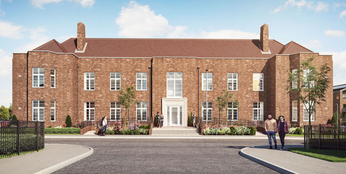 Sopwich Court Block D1 CGI